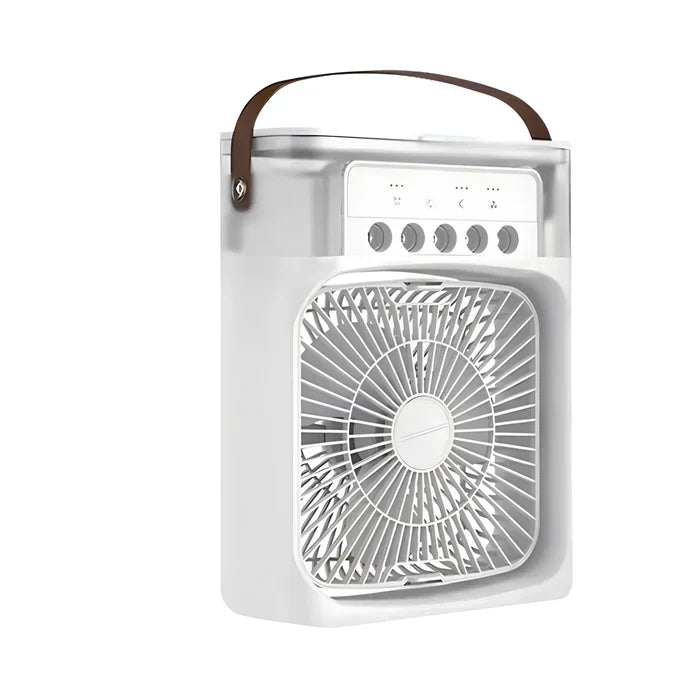 Frendorf | 3-in-1 Ventilator mit 7-Farben LED Licht - BreezeMaster Pro
