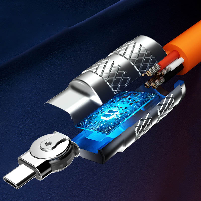 Frendorf | 180° Anti-Break Schnelllade-Datenkabel (120W)