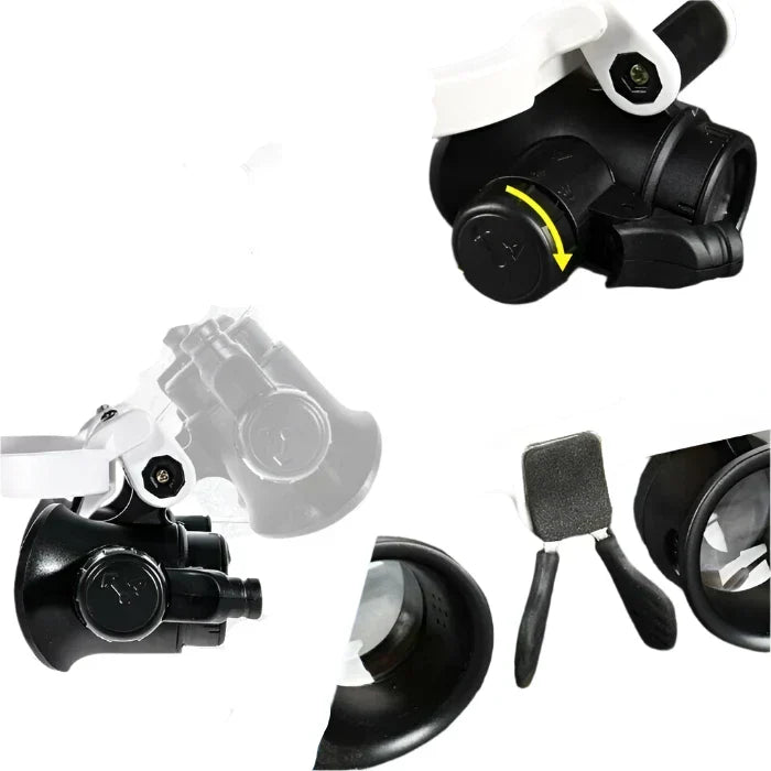 Frendorf | - LED Brille Lupe 8x 15x 23x