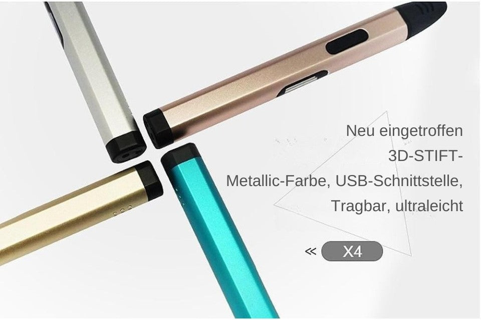 3D-Druckstift der 4. Generation – Kreativ, kompakt und vielseitig