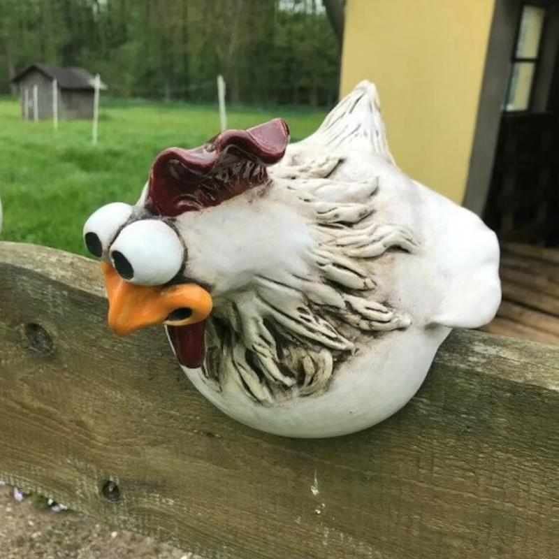 Frendorf | Big Eye Hen Harz Handwerk