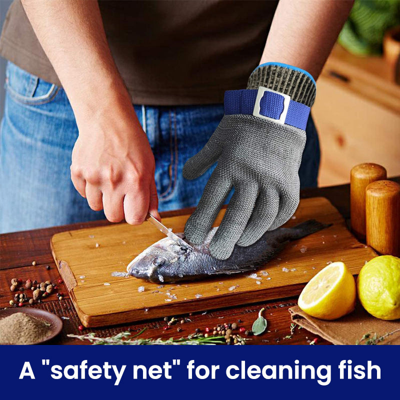 Frendorf | Edelstahlgewebe Metall Labor Schutzhandschuhe