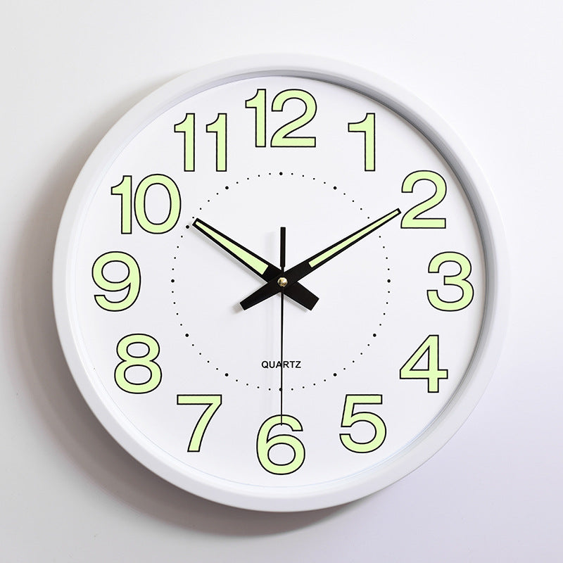 Einfache stille Wanduhr Klassenzimmer 12 Zoll