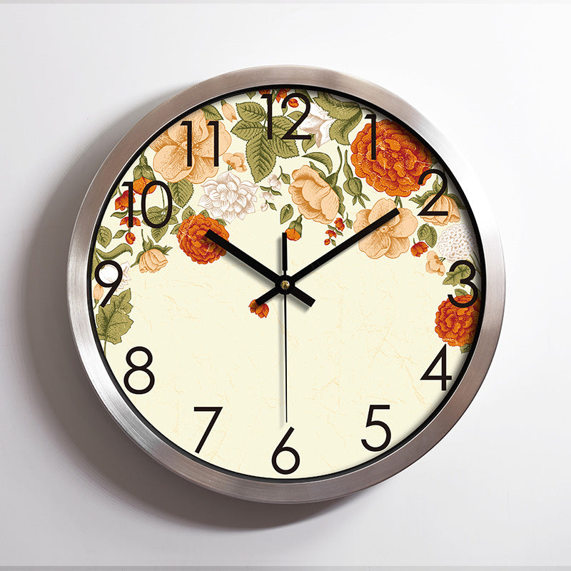 Einfache stille Wanduhr Klassenzimmer 12 Zoll