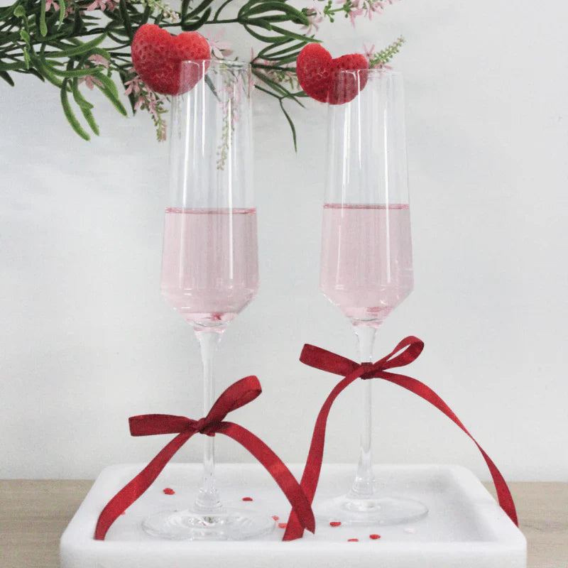 Frendorf | 218ml bleifreies Kristall-Sektschale – elegante und langlebige Flöte mit einem raffinierten Design, perfekt für Sekt und Feierlichkeiten, verstärkt Blasen und Aroma, ideal für Zuhause, Restaurants und besondere Anlässe.