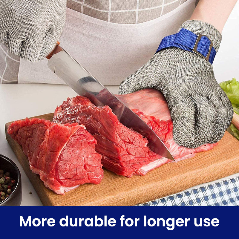 Frendorf | Edelstahlgewebe Metall Labor Schutzhandschuhe