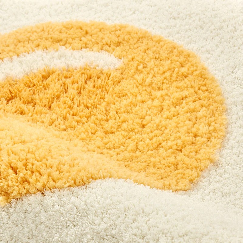 Eier Badezimmer Teppich