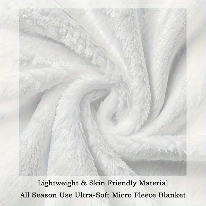 Weiche Fleece-Decke mit Eeyore-Design - Erhältlich in mehreren Größen für alle Jahreszeiten