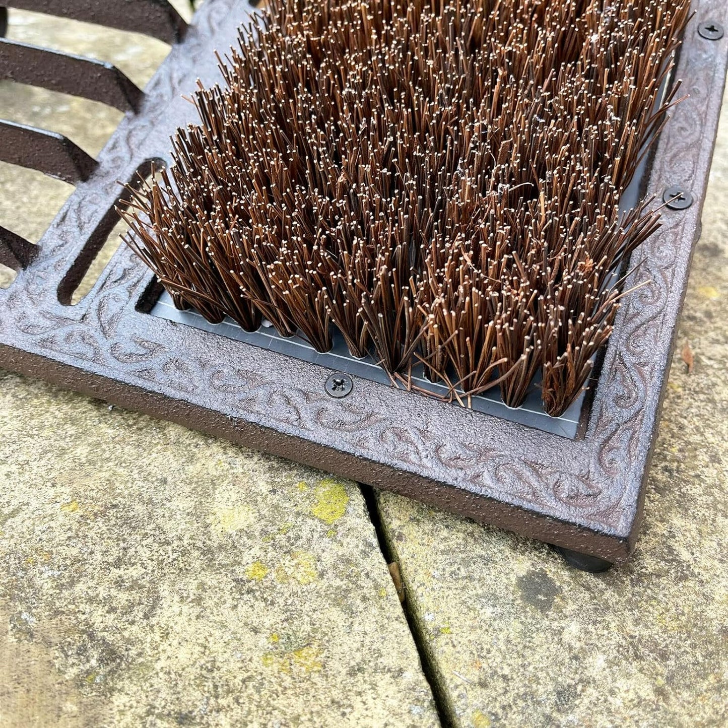 Cast Iron Boot Jack, Scraper And Grate