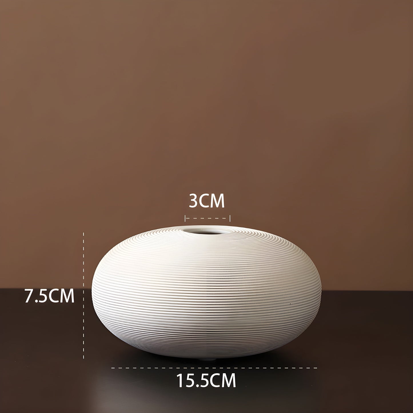 Minimalistische Handgefertigte Keramische Zen-Vase