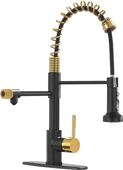 Artec Pro 2-Funktions-Küchenarmatur mit Vorspülung für den gewerblichen Bereich, mit herausziehbarem Federauslauf und Einfüllstutzen