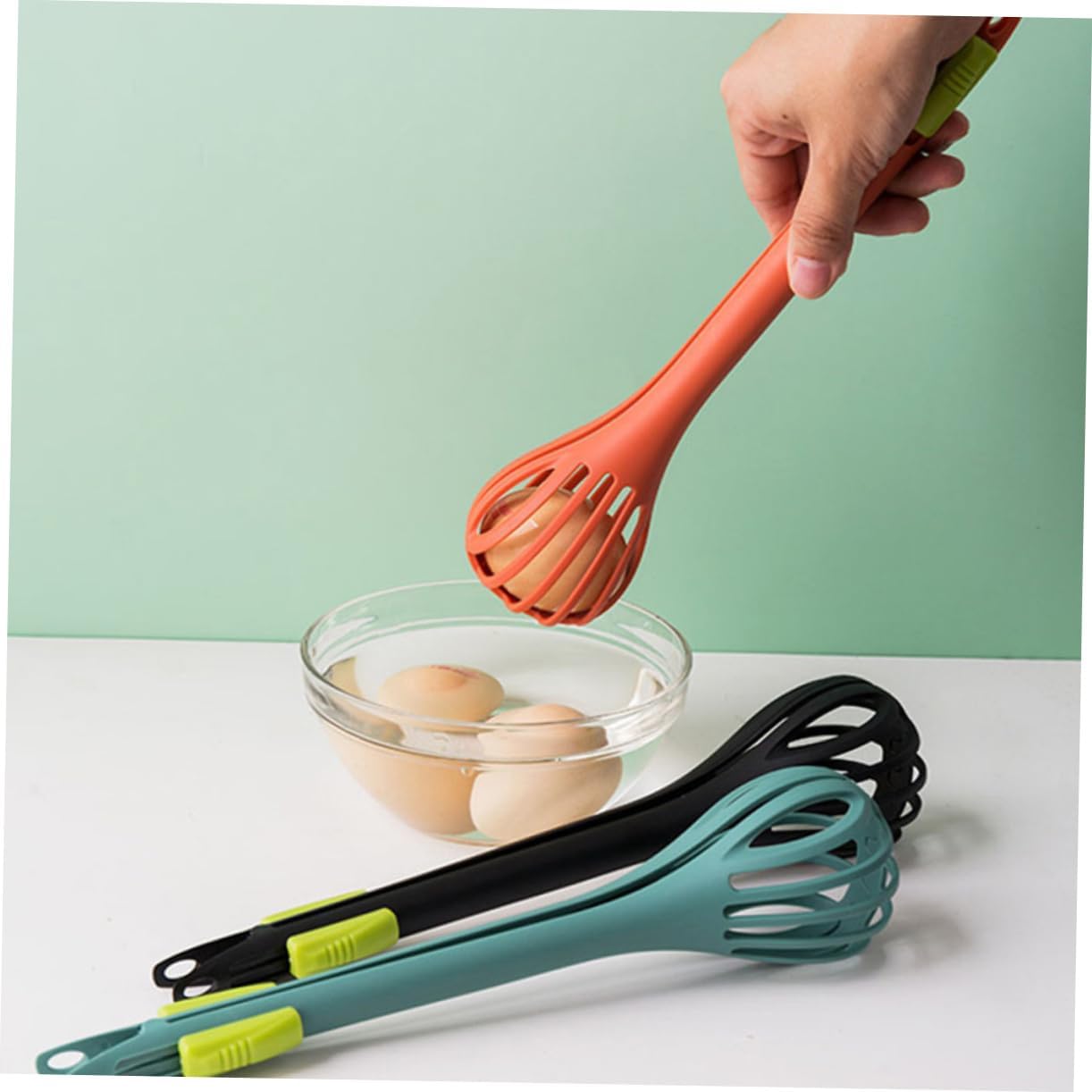 Frendorf | 2 Stück Nylon Küchenzange Schneebesen Mixer