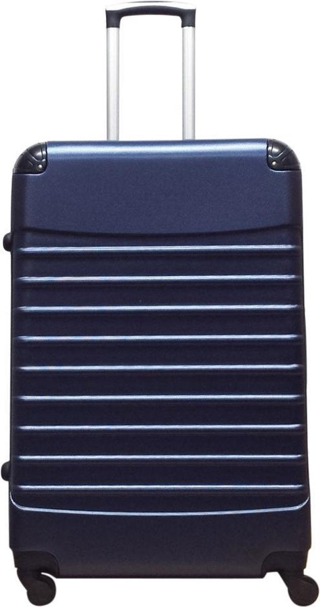 Frendorf | 2-teilige Dunkelblaues Hartschalen-Kofferset – Monaco