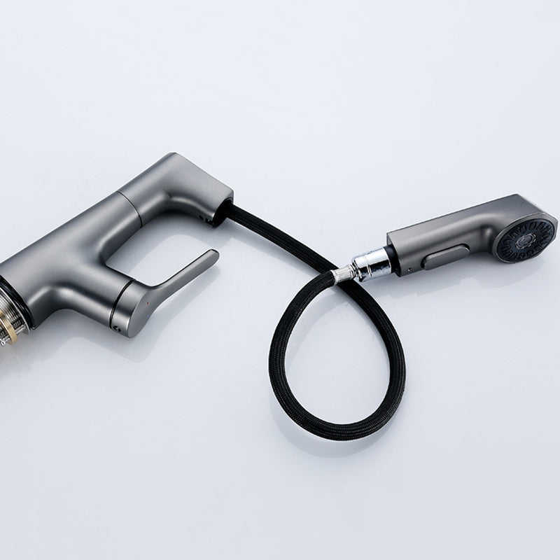 Frendorf | Moderner Wasserhahn Einfarbig Kupfer Centerset Badezimmer Wasserhahn