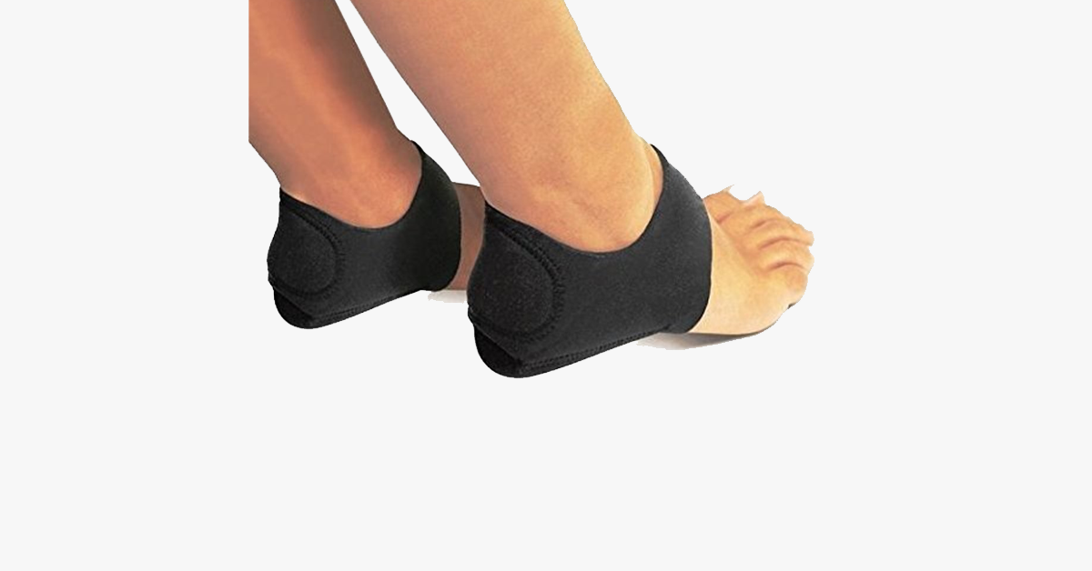 Frendorf | 2er Pack: Fuß Shock-Absorbierende Plantarfasziitis Therapie Wickel