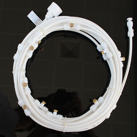Frendorf | Bewässerungssystem für den Garten – Tropfbewässerung Kit mit Einstellbarem Sprühkopf und Zubehör