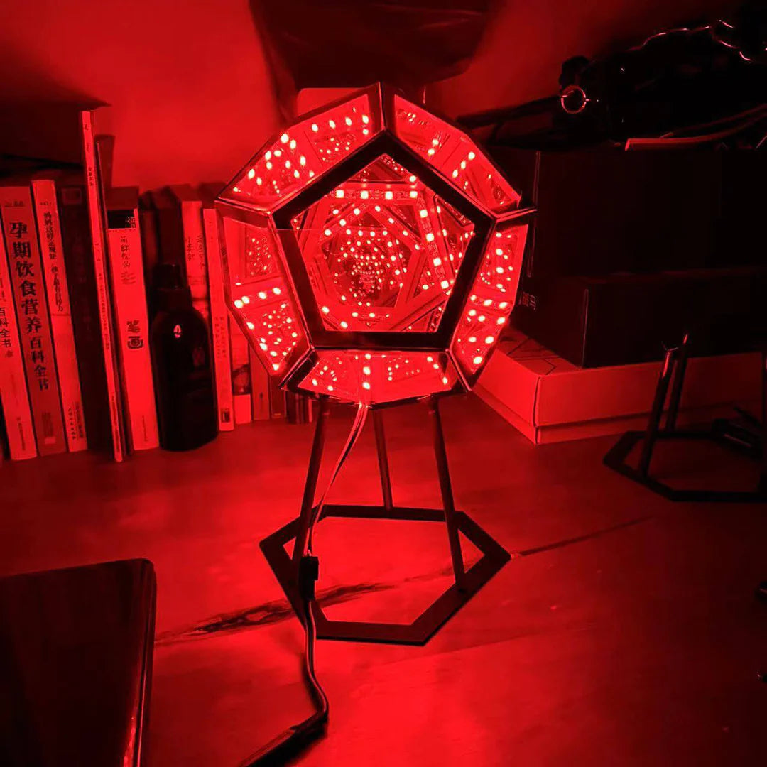 Die InfiniteX Dodekaeder Farbe Kunst Licht