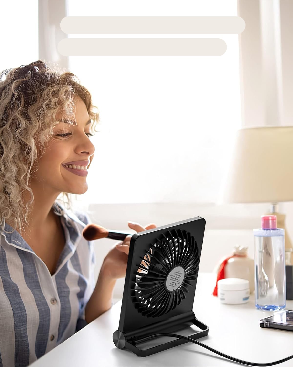 Frendorf | QuietBreeze - Ultra-leiser kompakter Tischventilator