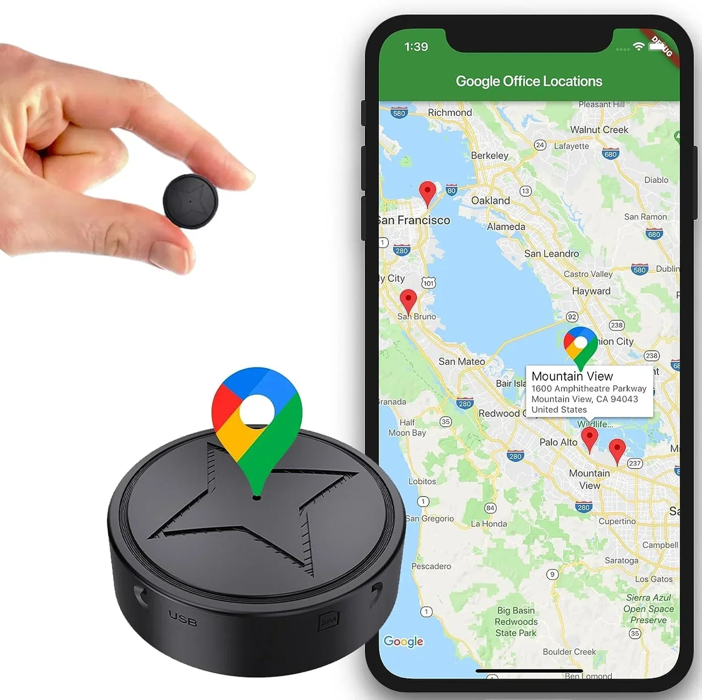 Frendorf | MiniTrack - Leistungsstarker Magnetischer GPS-Tracker