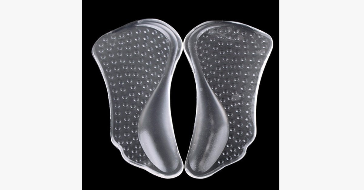 Frendorf | 2er-Pack: Orthopädische Fußgewölbe-Stütz-Gel-Pads