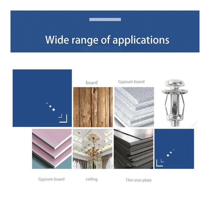 Frendorf | 20 Stück Jack Nuts Auto Metall Schraubblütenmutter mit Schraube