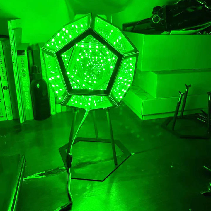 Die InfiniteX Dodekaeder Farbe Kunst Licht