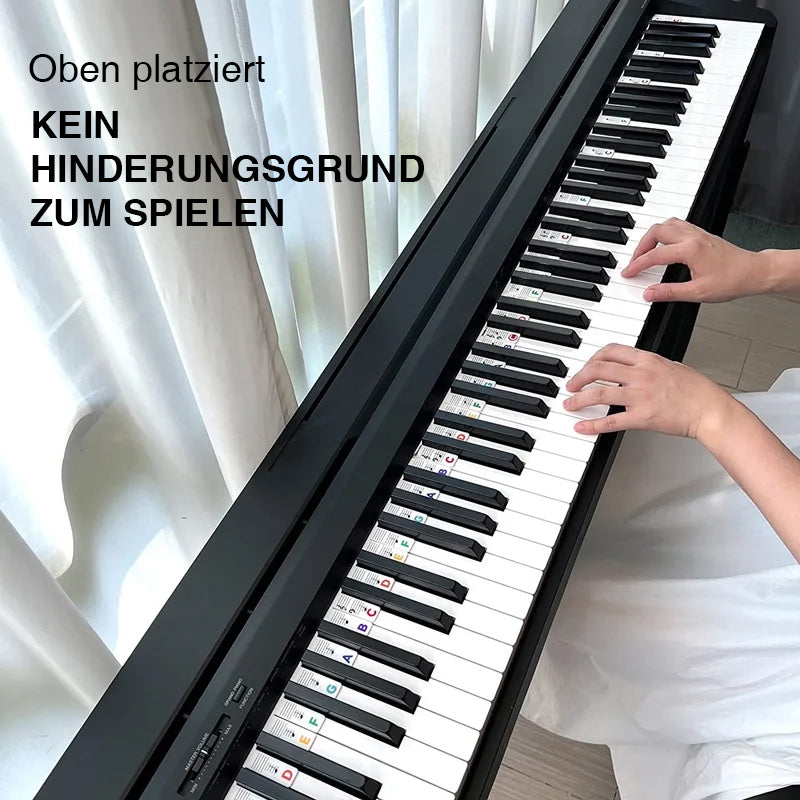 Frendorf | Klaviertastatur Notenetiketten