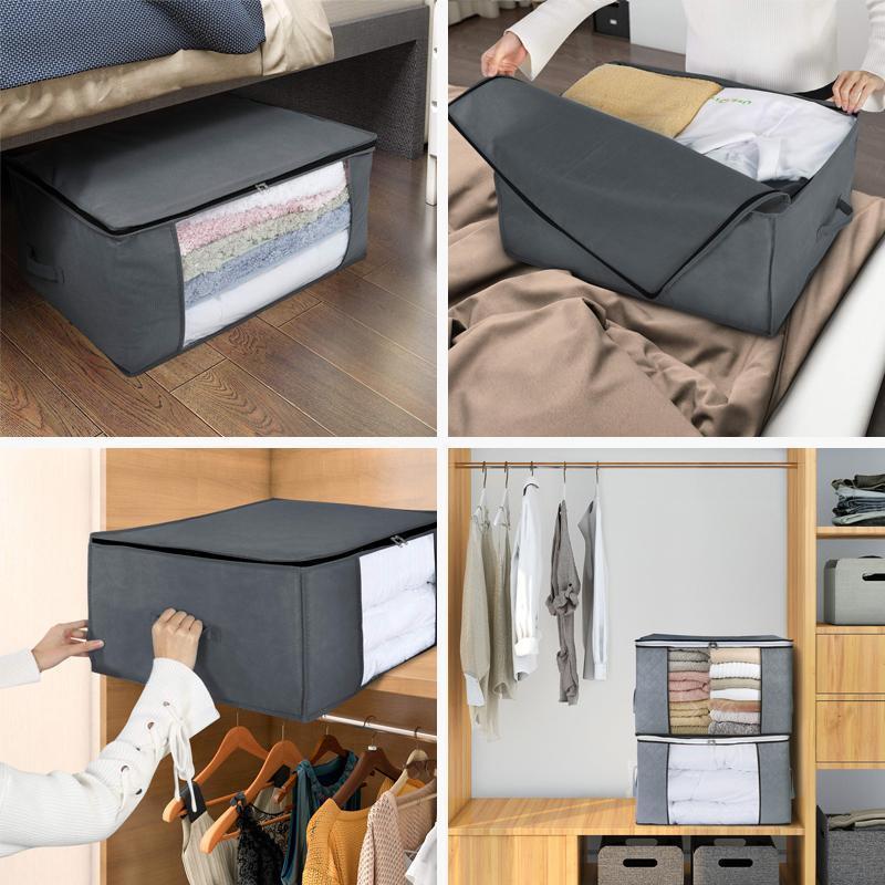 Frendorf | Large Capacity Breathable Clothes Quilt Storage Bag