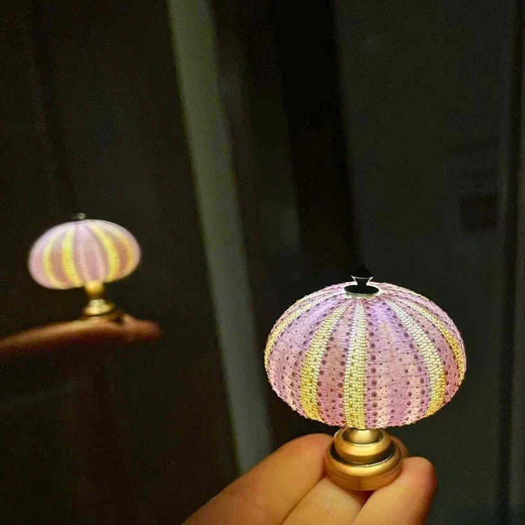Seeigel Nachtlampe - Lampe - Stimmungsvolle Beleuchtung