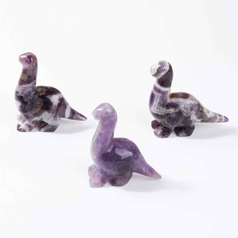 Frendorf 2,5 Zoll Kristall Dinosaurier Zuhause Dekoration Edelstein Deko