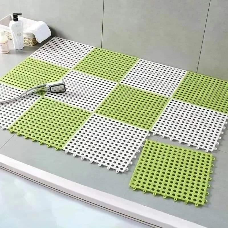 Frendorf | 12 Verbindungbare Badezimmer Antirutschmatten