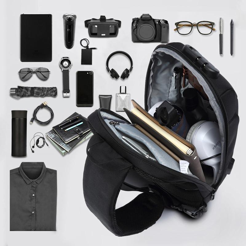 Frendorf | Antidiebstahl-Rucksack mit 3-stelligem Schloss