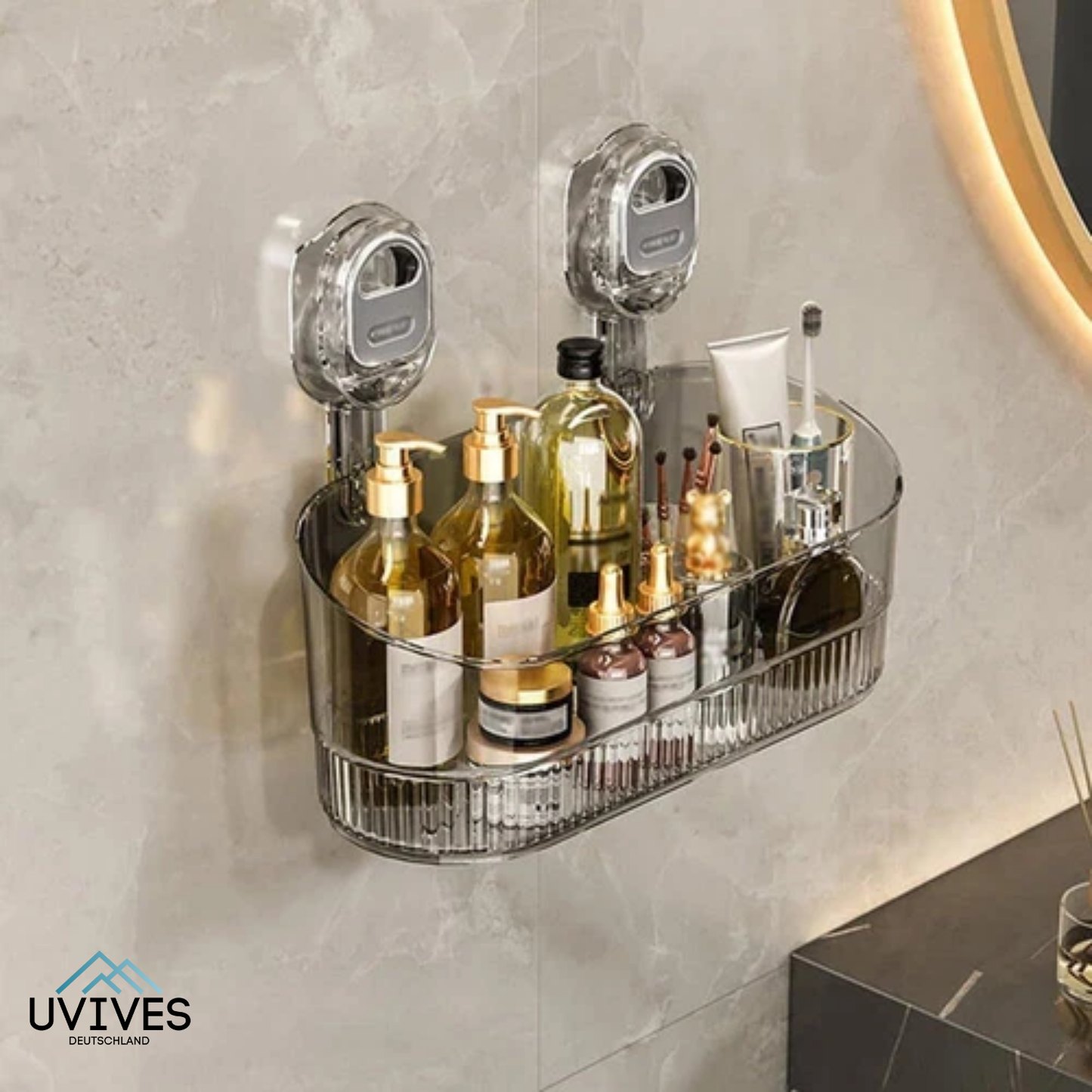 Frendorf | BathRack – Ordnung ohne Bohren & ohne Chaos!