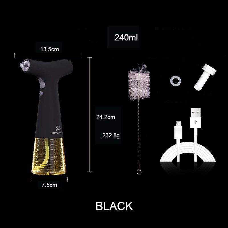 Frendorf | Automatischer elektrischer Ölsprüher, mit zwei Sprühmodi, für fast jedes Öl oder flüssiges Gewürz