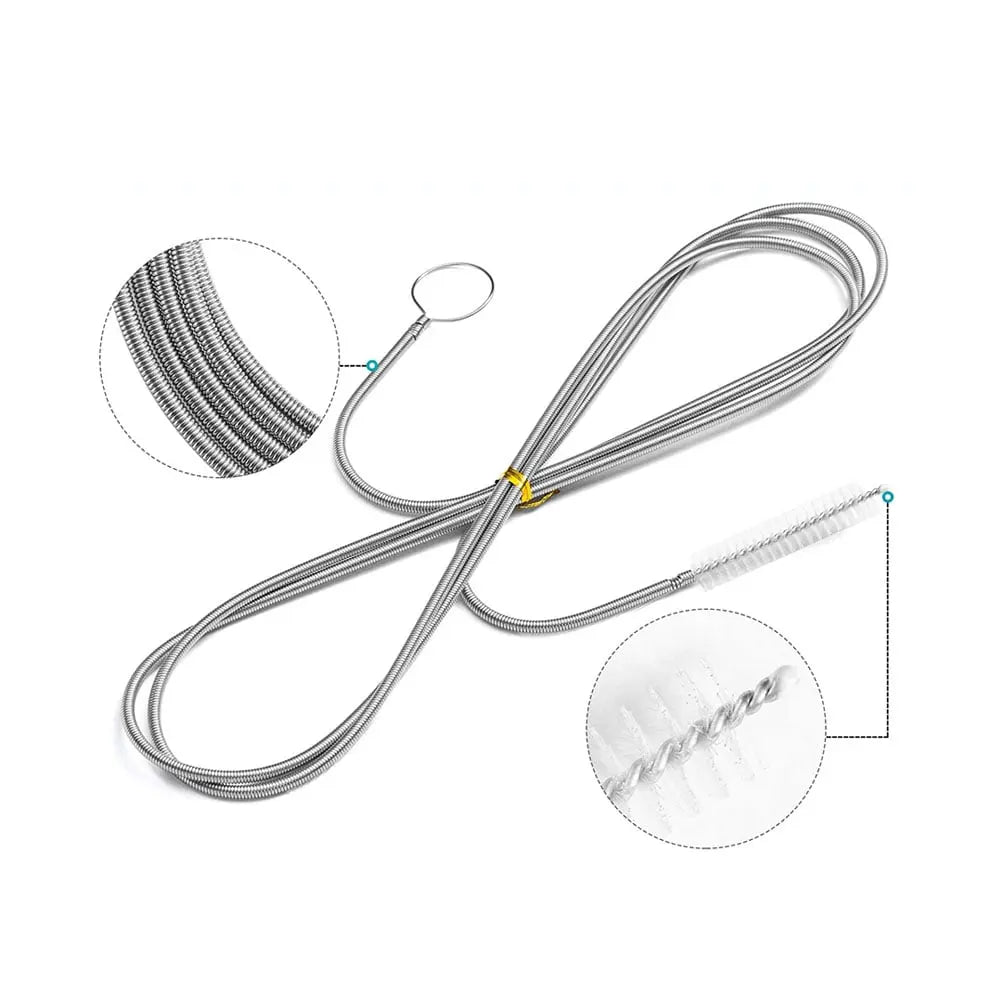 Frendorf | Auto-Rillen- und Abflussreiniger – Mit flexibler Bürste & starkem Griff