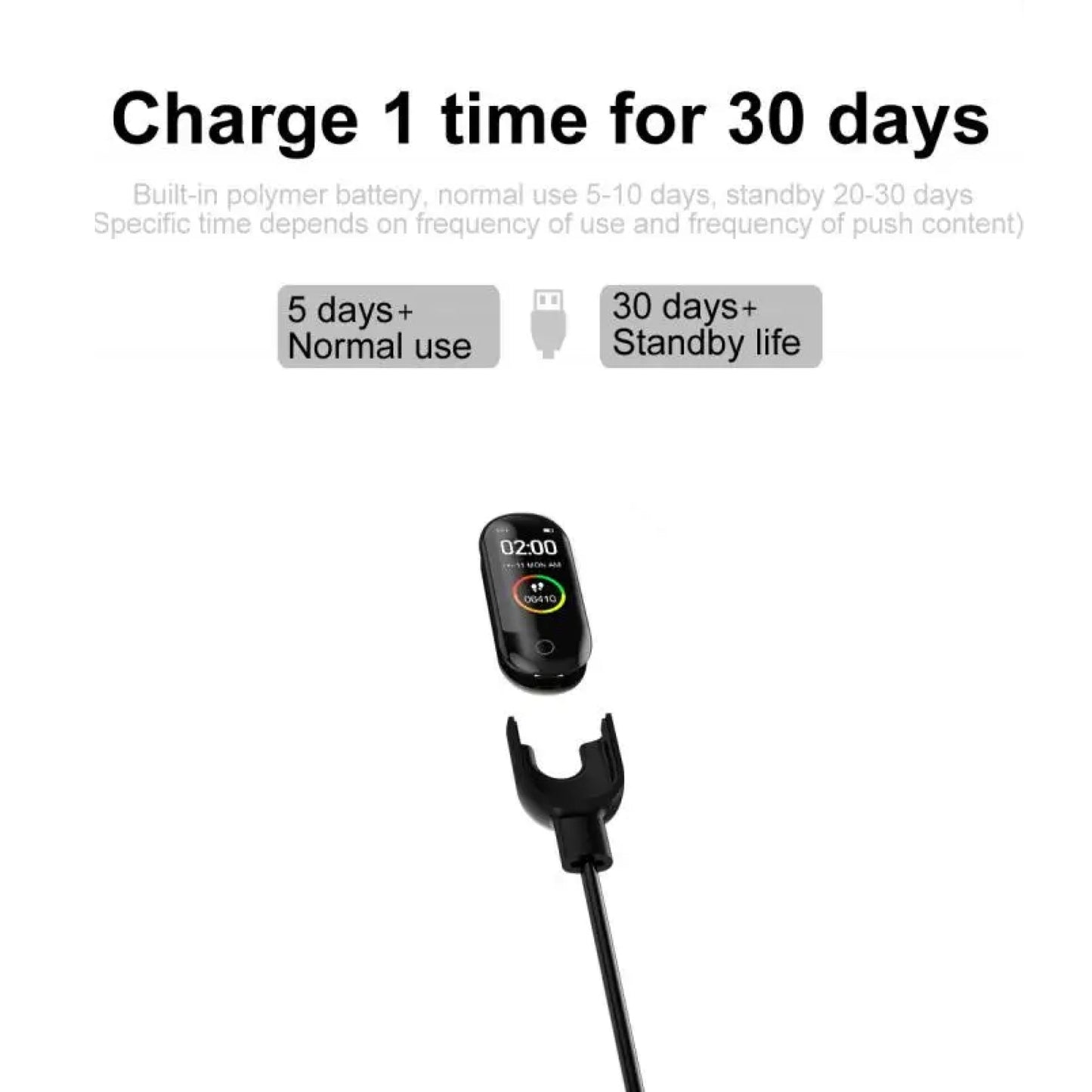 Frendorf | Smartwatch mit Blutdruck- und Herzfrequenzmesser