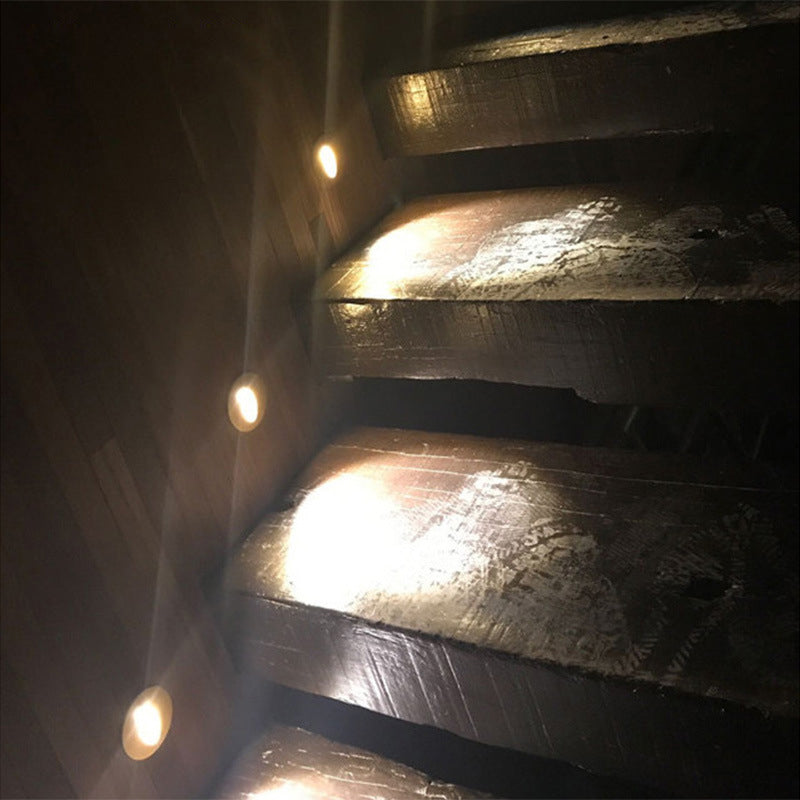 Moderne Art Deco Runde Quadratische Aluminium Wasserdichte LED Wandleuchte Für Flure