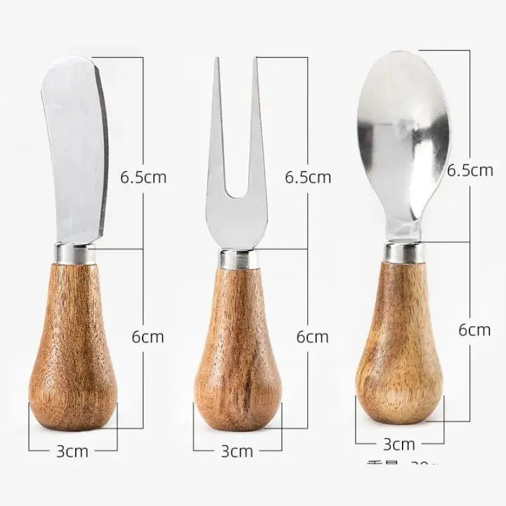 Frendorf | Besteckset aus Edelstahl in handlicher Größe – Gabel, Löffel und Messer