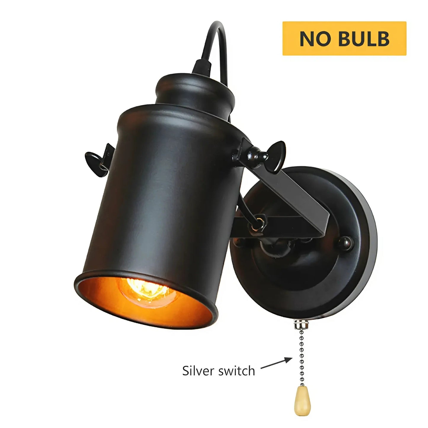 Vintage Industrial Wandlampe