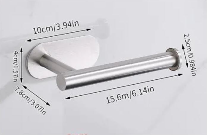 Edelstahl Toilettenpapierhalter (Ohne Bohren)