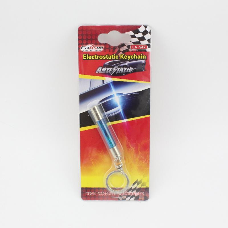 Frendorf | Auto-Statische-Entferner Auto-Elektronik-Stift Elektronischer Schlüsselanhänger Auto-Statische-Stange Auto-Anti-Statik Schlüsselanhänger Gadgets