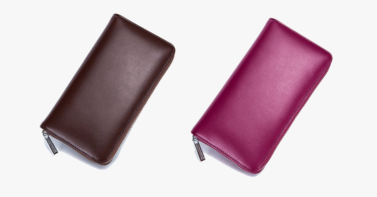 Frendorf | 36 Kartenfächer Kartenetui Langer Geldbeutel