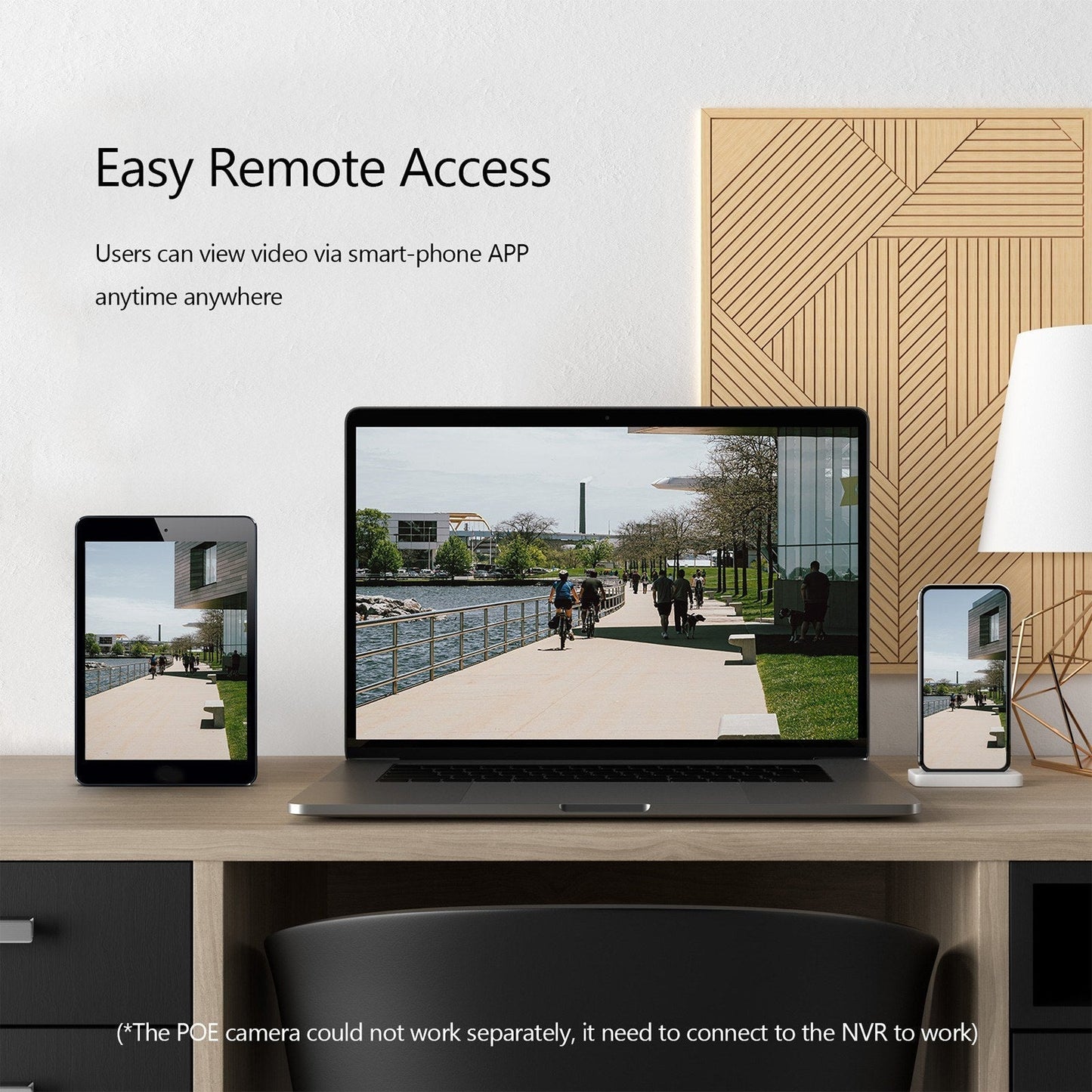 4MP POE IP-Sicherheitskamerasystem