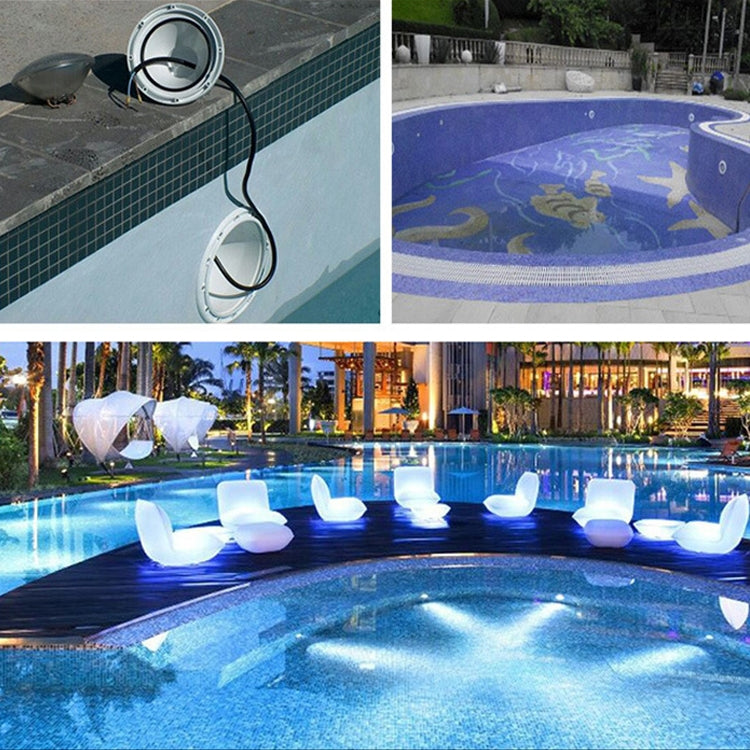 18W LED Einbau Schwimmbadlicht Unterwasserlichtquelle (Warmes Weißes Licht)