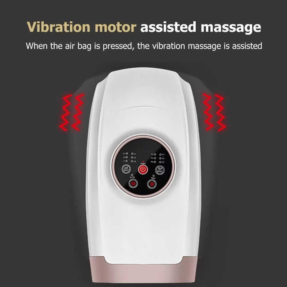 Frendorf | Beheizter Handmassager mit Luftkompression und Fingertherapie für Arthritis und Schmerztherapie