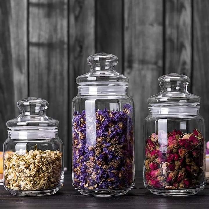 Frendorf | 3 Stück Glas Pop Behälter