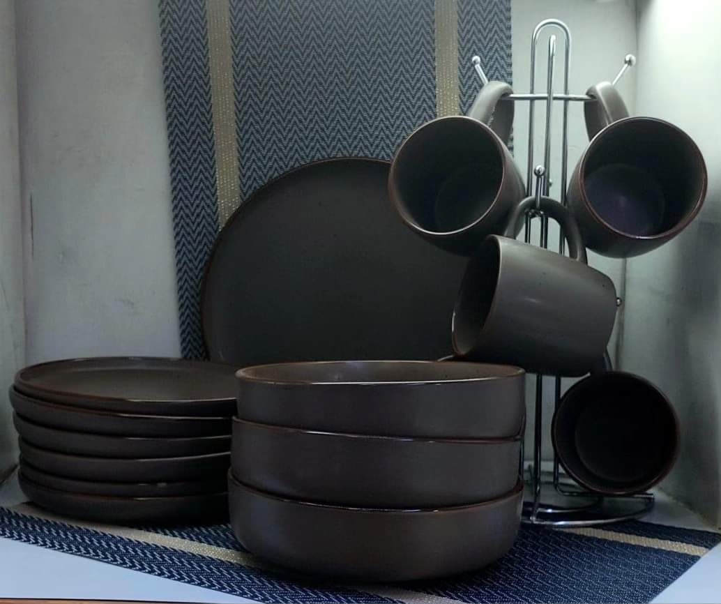 Frendorf | 24-teiliges Keramik-Geschirrset