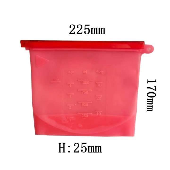 Frendorf | 3 Stück Silikon-Gefrierbeutel