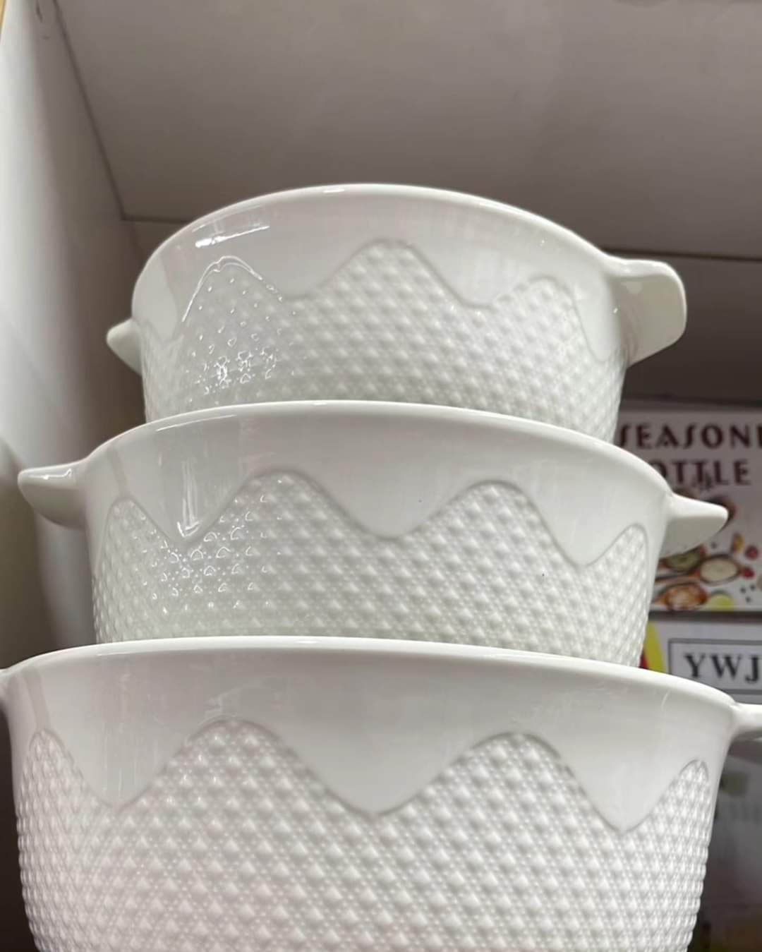 Frendorf | 3 Stück Keramik Servierschalen