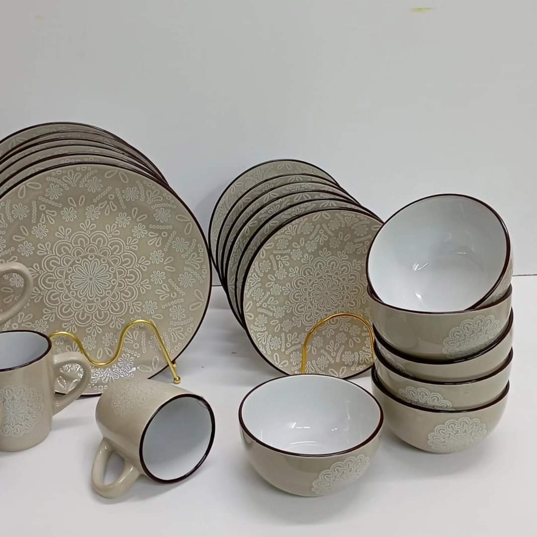 Frendorf | 24-teiliges Keramik-Geschirrset